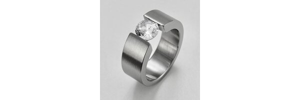 Edelstahl-Ringe