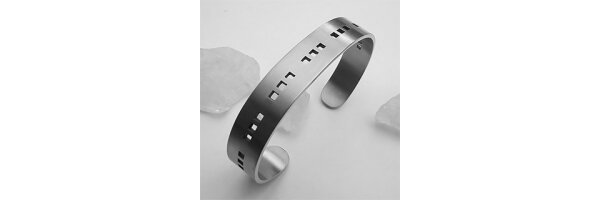 Edelstahl-Armschmuck