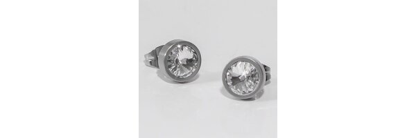 Edelstahl-Ohrstecker und Ohrhänger