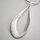 Großer Anhänger "Blatt" aus 925er Silber - Kettenanhänger Sterlingsilber