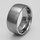 Eleganter Trauring aus mattiertem Edelstahl - 9mm - Bandring - Ehering - Größe 57