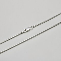 Elegante Schlangenkette 1,2mm aus 925er Silber - Silberkette - Halskette - Sterlingsilber 38cm