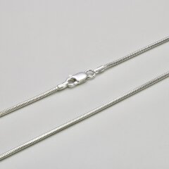 Elegante Schlangenkette 1,6mm aus 925er Silber - Silberkette - Halskette - Sterlingsilber 45cm