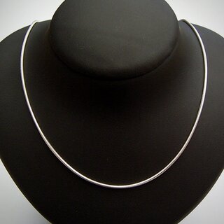 Elegante Schlangenkette 1,6mm aus 925er Silber - Silberkette - Halskette - Sterlingsilber 55cm