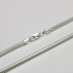 Elegante Schlangenkette 3mm aus 925er Silber - Silberkette - Halskette - Sterlingsilber 70cm