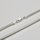 Elegante Schlangenkette 3mm aus 925er Silber - Silberkette - Halskette - Sterlingsilber 70cm