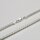 Elegante Schlangenkette 3mm aus 925er Silber - Silberkette - Halskette - Sterlingsilber 80cm