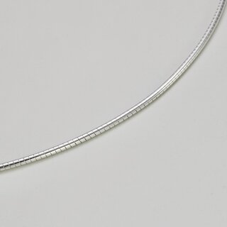 Omegakette aus 925er Silber - 1,3 mm - Halskette - Sterlingsilber - Lnge 50 cm