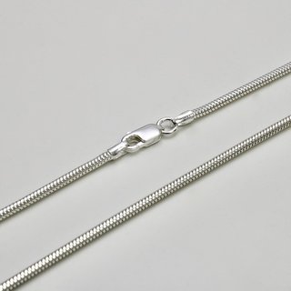 Elegante Schlangenkette 1,9 mm aus 925er Silber - Halskette - Sterlingsilber - Lnge 55 cm
