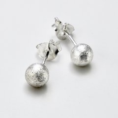Ohrstecker feiner Ball aus 925er Silber - Ohrringe -...