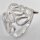 Ring Rankenspiel aus mattiertem 925er Silber - Fingerring - Sterlingsilber - bis Größe 64 - Größe 64