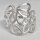Ring Rankenspiel aus mattiertem 925er Silber - Fingerring - Sterlingsilber - bis Größe 64 - Größe 64