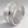 Mit Liebe zum Detail gefertigter Ring aus 925er Sterlingsilber bis Sondergröße 68 - Größe 68