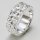 Ring "hübsche Wabe" aus 925er Silber - Fingerring - Sterlingsilber - Größe 62