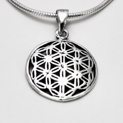 Kleiner Silberanhänger "schöne Lebensblume...