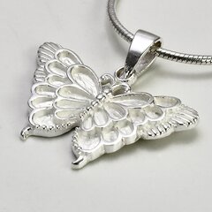 Anhänger Schmetterling aus poliertem 925er Silber -...