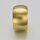 Breiter Ring aus vergoldetem Edelstahl - 14mm - Edelstahlring 60