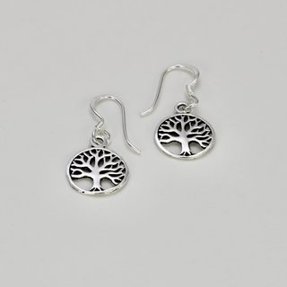 Ohrhänger kleiner Weltenbaum aus 925 Silber - Ohrringe - Sterlingsilber