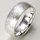 Massiver eismattierter unisex Ring 925er Sterlingsilber XXL bis Größe 72