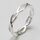 Filigraner Ring aus fein mattiertem 925er Silber - 3,5 mm - Sterlingsilber - Größe 58
