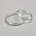 Schmaler Partnerring aus eismattiertem 925er Silber - Sterlingsilber - Größe 52
