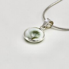 Anhänger aus 925er Silber mit Shiva Auge - 9  mm -...