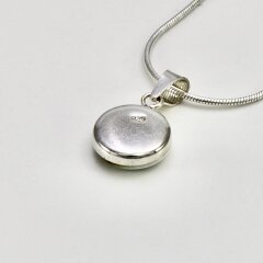 Anhänger aus 925er Silber mit Shiva Auge - 10  mm -...