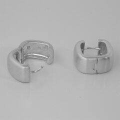 Große Klappcreolen "offenes abgerundetes...