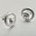 Ohrstecker "Spirale" aus 925er Silber mit Zirkonia - Ohrringe - Sterlingsilber