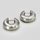 Elegante klappcreolen aus mattiertem 925er Silber - Ohrringe - Sterlingsilber
