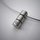 Moderner Anhänger aus mattiertem Edelstahl mit Zirkonia - Schmuck, Zirkon, Weiß
