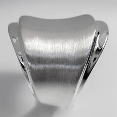 Eleganter geschwungener Ring aus 925er Silber -...