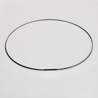 Dreisträngiges Halsband aus Edelstahl - Band, Stahlband, Kette, Schmuck - Länge 38 cm