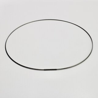 Dreistrngiges Halsband aus Edelstahl - Band, Stahlband, Kette, Schmuck - Lnge 38 cm