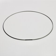 Dreisträngiges Halsband aus Edelstahl - Band, Stahlband, Kette, Schmuck - Länge 38 cm