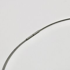Dreisträngiges Halsband aus Edelstahl - Band, Stahlband, Kette, Schmuck - Länge 45 cm