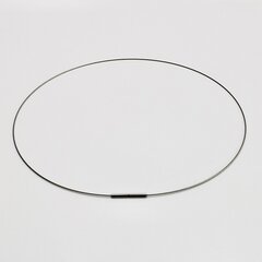 Dünnes Halsband aus Edelstahl 40cm