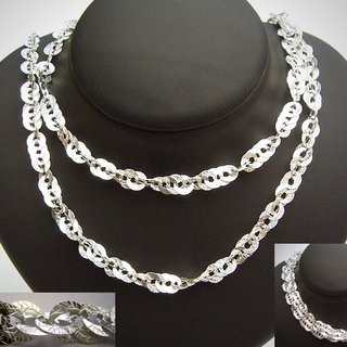 Edle Halskette aus 925er Silber - Collier aus Sterlingsilber - Silberkette 40cm