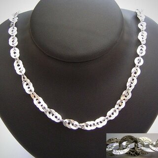 Edle Halskette aus 925er Silber - Collier aus Sterlingsilber - Silberkette 42cm