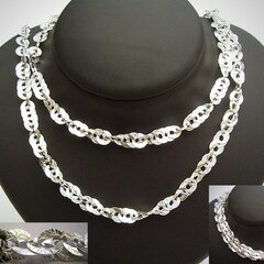 Edle Halskette aus 925er Silber - Collier aus Sterlingsilber - Silberkette 100cm