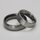 Eleganter Bandring aus mattiertem Edelstahl - 7 mm - Verlobungsring - Partnerring - Fingerring - Größe 63