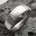Bandring aus fein mattiertem Edelstahl - 6 mm - Fingerring - Bröße 52